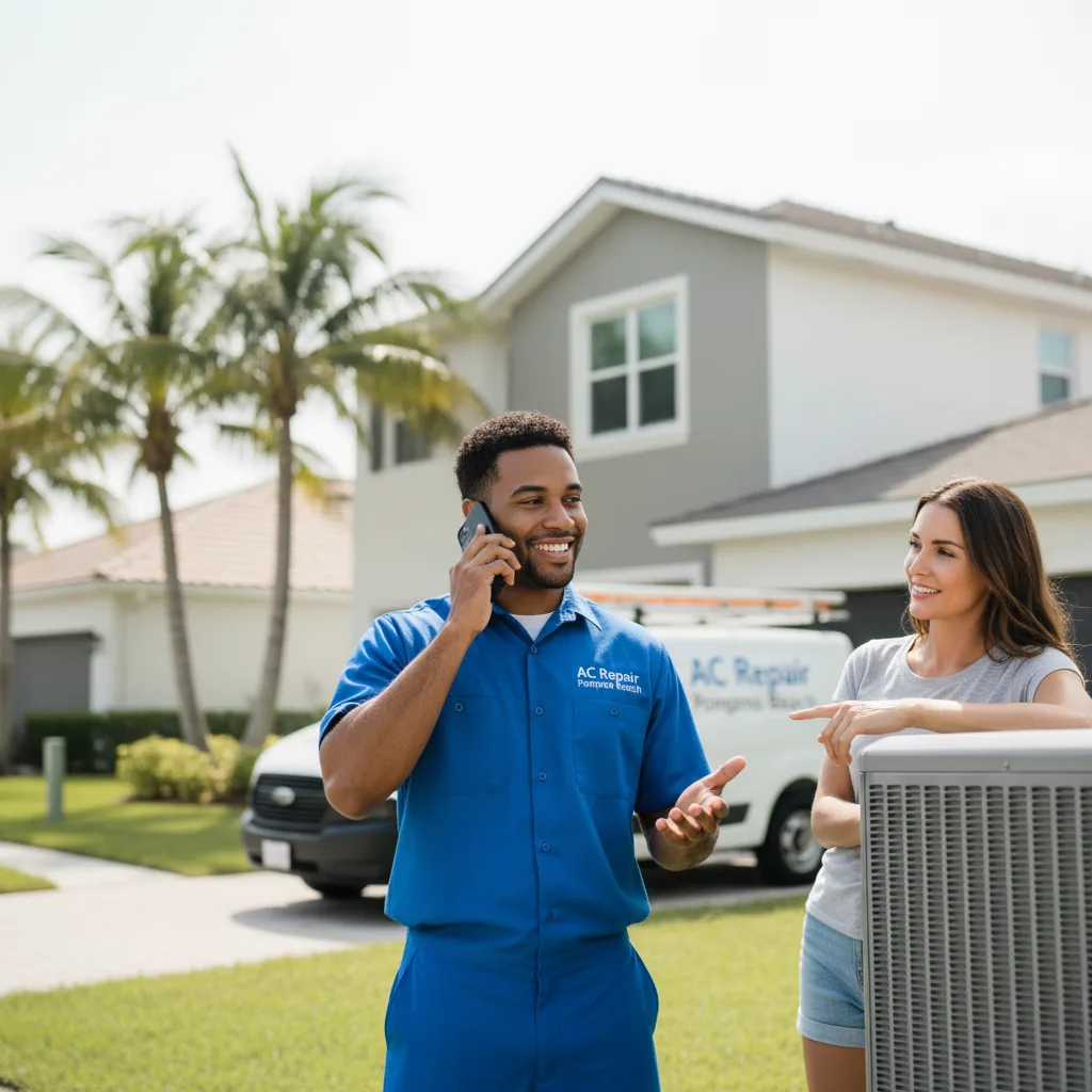 AC Repair Pompano Beach customer support in Byram